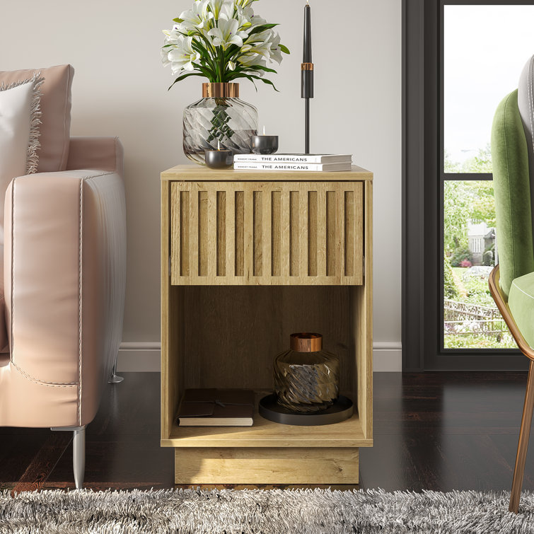 RYUKI Hyuki Nightstands with Storage Wayfair.co.uk